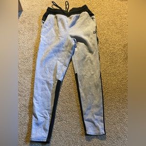 White and Black Mens Sweatpants